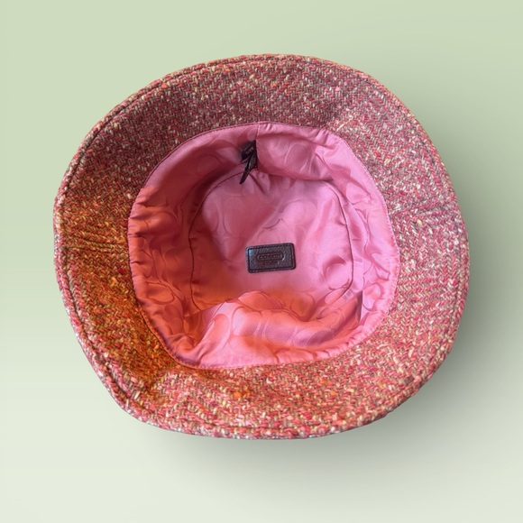 Coach Y2K Scaro Herringbone Crusher Hat - Picture 5 of 7